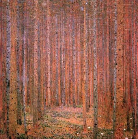 Pine Forest by Gustav Klimt