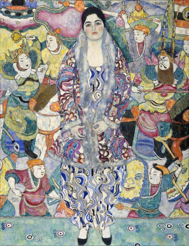 Portrait Of Friederike Maria Beer - Life Size Posters by Gustav Klimt