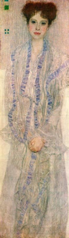Portrait Of Gertha Felsovanyi - Posters by Gustav Klimt