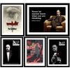 The Godfather - Set of 10 Movie Poster -Framed Poster Paper - (12 x 17 inches)each