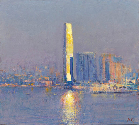 Hong Kong Harbour - Posters by Teri Hamilton