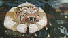 Hanuman Swallows Ram's Pavilion - Ramakien (Ramayana) Mural From Temple Of The Emerald Buddha Bangkok - Canvas Prints