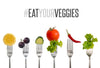 Hashtag Eat Your Veggies - Canvas Prints