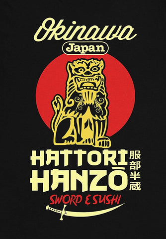 Hattori Hanzo - Sword And Sushi - Okinawa - Kill Bill - Quentin Tarantino - Hollywood Movie Poster - Posters by Ash