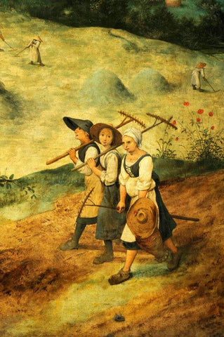 Haymaking by Pieter Bruegel the Elder