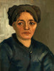 Head Of A Peasant Woman - Vincent van Gogh - Portrait Painting - Canvas Prints