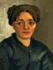 Head Of A Peasant Woman - Vincent van Gogh - Portrait Painting - Framed Prints