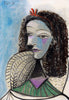 Head of a Women (Tête de femme) 1970 – Pablo Picasso Painting - Canvas Prints