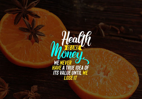 Health Is Like Money by Tallenge Store