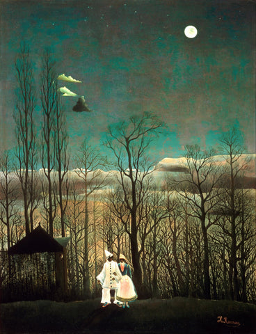 Henri Rousseau  - Carnival Evening - Canvas Prints Rolls (On Sale) by Tallenge Store
