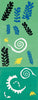 Composition Green Background 1947 (Composition Fond Vert) – Henri Matisse - Cutouts Lithograph Art Print - Life Size Posters