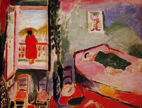A Nap At The Interiors Of Collioure (Intérieur A Collioure La Sieste) – Henri Matisse Painting by Henri Matisse