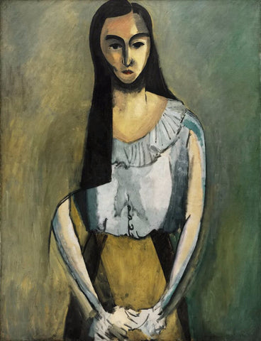 The Italian Woman (La femme italienne) – Henri Matisse Painting by Henri Matisse