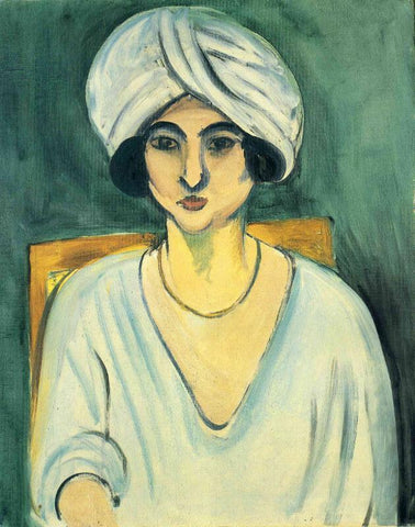 Woman In Turban Lorette - Framed Prints by Henri Matisse