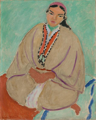 Zorah In Yellow - Canvas Prints by Henri Matisse