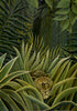 Two Lions In The Prowl by Henri Rousseau - Gallery Wrapped Panels (20 x 10) x 3