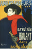 Portrait Of Aristide Bruant - Canvas Prints