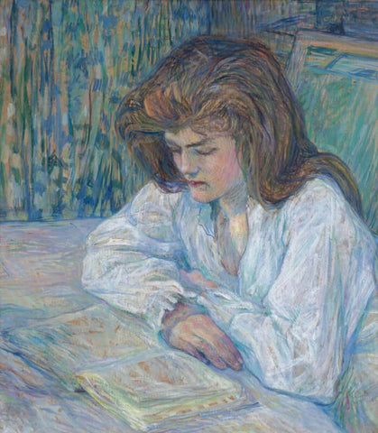 La Liseuse by Henri de Toulouse-Lautrec