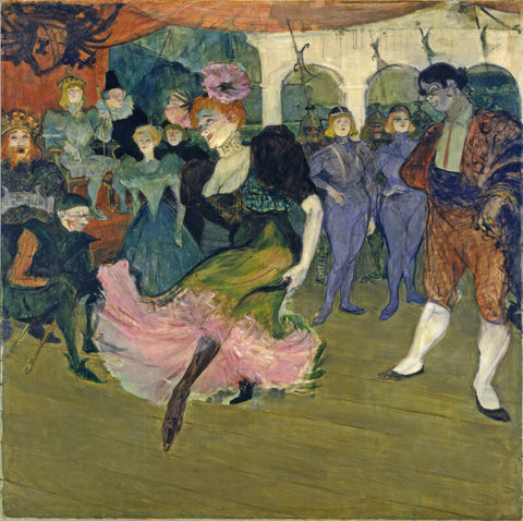 Marcelle Lender Dancing The Bolero In Chilpéric, 1896 by Henri de Toulouse-Lautrec