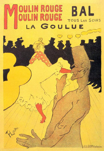 Moulin Rouge: La Goulue - Large Art Prints by Henri de Toulouse-Lautrec