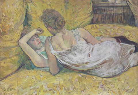 Labandon (Les Deux Amies) by Henri de Toulouse-Lautrec