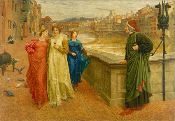 Dante And Beatrice - Posters