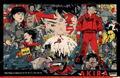Hollywood Movie Poster - Akira - Canvas Prints