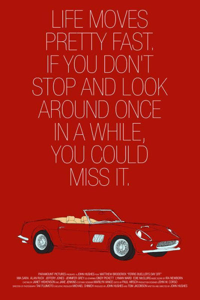 Hollywood Movie Poster - Ferris Bueller's Day Off - Art Prints