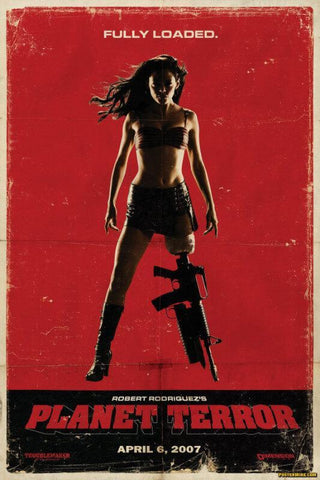 Hollywood Movie Poster - Planet Terror - Canvas Prints