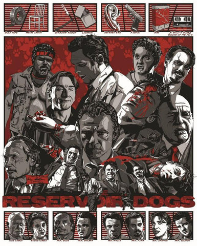 Hollywood Movie Poster - Reservoir Dogs - Framed Prints