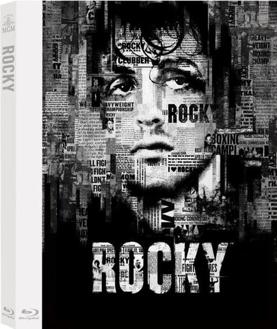Hollywood Movie Poster - Rocky Blue Ray Cover by Joel Jerry