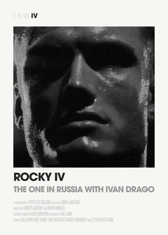 Hollywood Movie Poster - Rocky IV by Joel Jerry