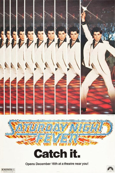 Hollywood Movie Poster - Saturday Night Fever - Canvas Prints