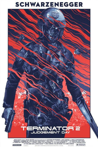 Hollywood Movie Poster - Terminator 2 by Joel Jerry