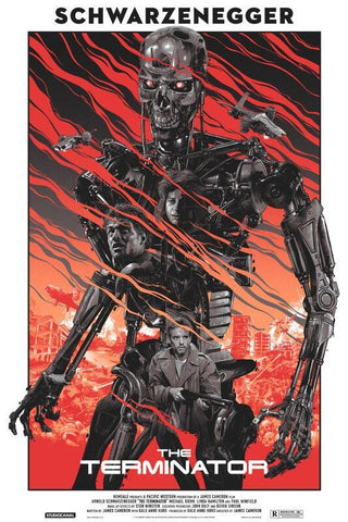 Hollywood Movie Poster - The Terminator - Art Prints