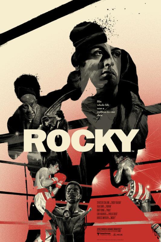 Hollywood Movie Poster III - Rocky by Joel Jerry | Buy Posters