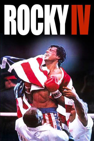 Buy Rocky IV Sylvester Stallone Boxing Movie Vintage Poster Online