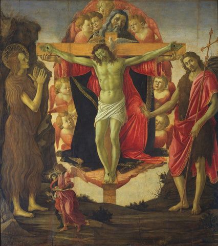 Holy Trinity by Sandro Botticelli