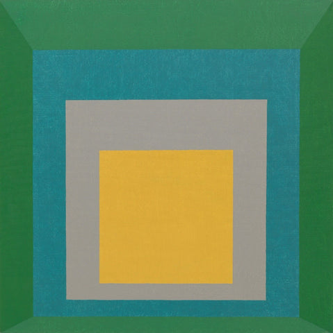 Homage to the Square: Apparition - Canvas Prints by Josef Albers