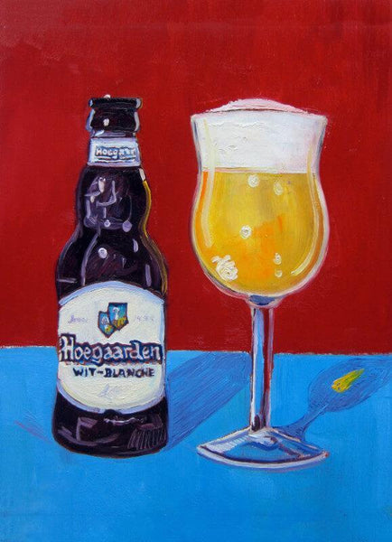 Home Bar Wall Decor - Hoegaarden - Large Art Prints