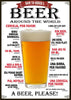 Home Bar Wall Decor - How To Order Beer Around The World - Posters