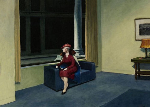 Hotel Window by Edward Hopper