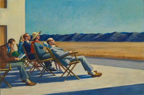 People in the Sun - Posters by Edward Hopper