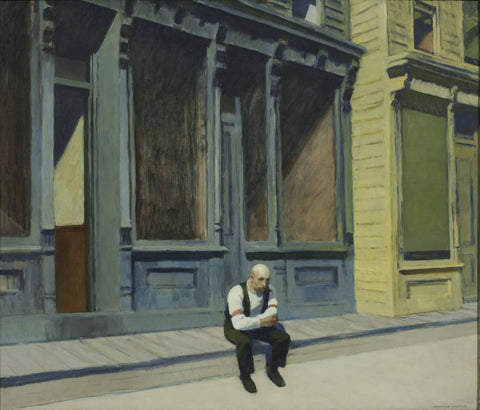 Sunday - Posters by Edward Hopper