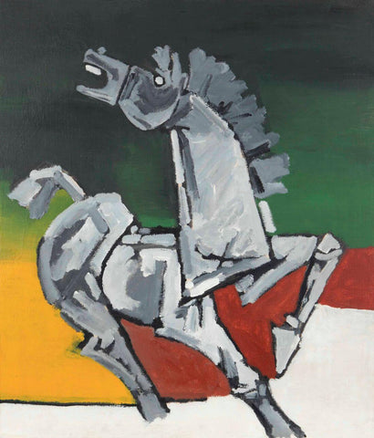 Horse by M F Husain