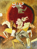 Horses In the Sun - Maqbool Fida Husain – Painting - Life Size Posters