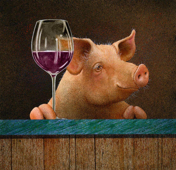 House Swine - Bar Art Painting - Canvas Prints