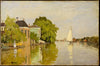 Houses On The Achterzaan - Canvas Prints
