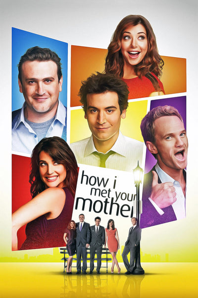 How I Met Your Mother - Classic TV Show Poster 4 - Framed Prints