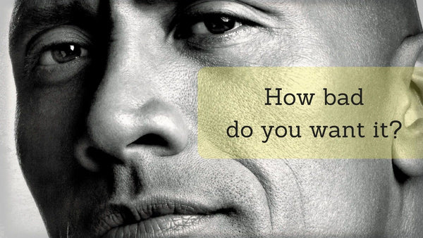 How Bad Do You Want It- Dwayne (The Rock) Johnson - Canvas Prints by ...